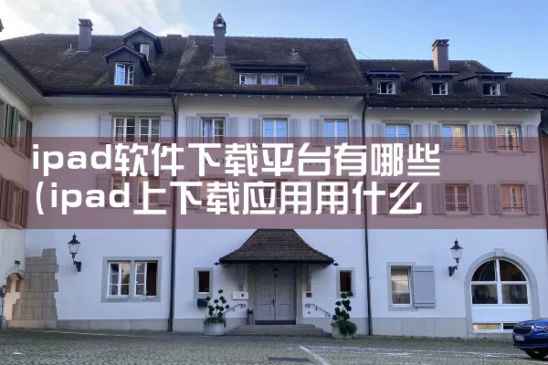 ipad软件下载平台有哪些|小蓝视频